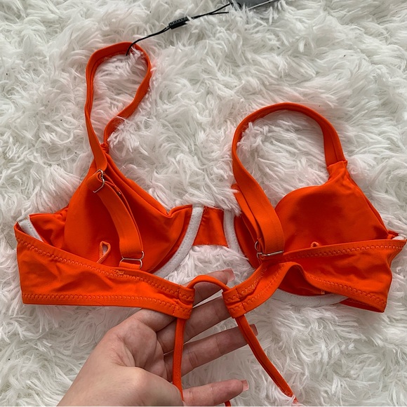 3/30$🤍 ZAFUL | 🆕 Orange underwire bikini top - Picture 3 of 6